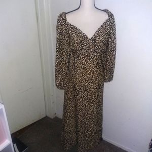 Lipsy leopard dress 14